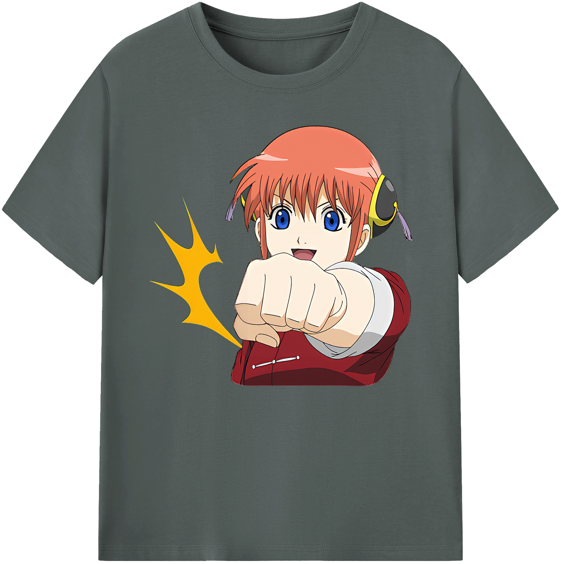 （画像用） ぎんたま 坂田銀時（さかたぎんとき） 神楽 志村新八（しむら しんぱち） GINTAMA Sakata Gintoki Kagura Shimura Shinpachi 綿100％ メンズ半袖Tシャツ｜肌触りやわらか＆通気性
